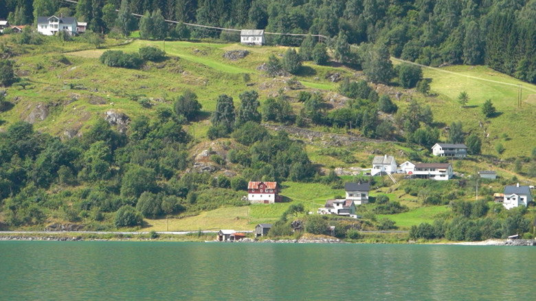 A Norway Visit : Skjolden backdrop