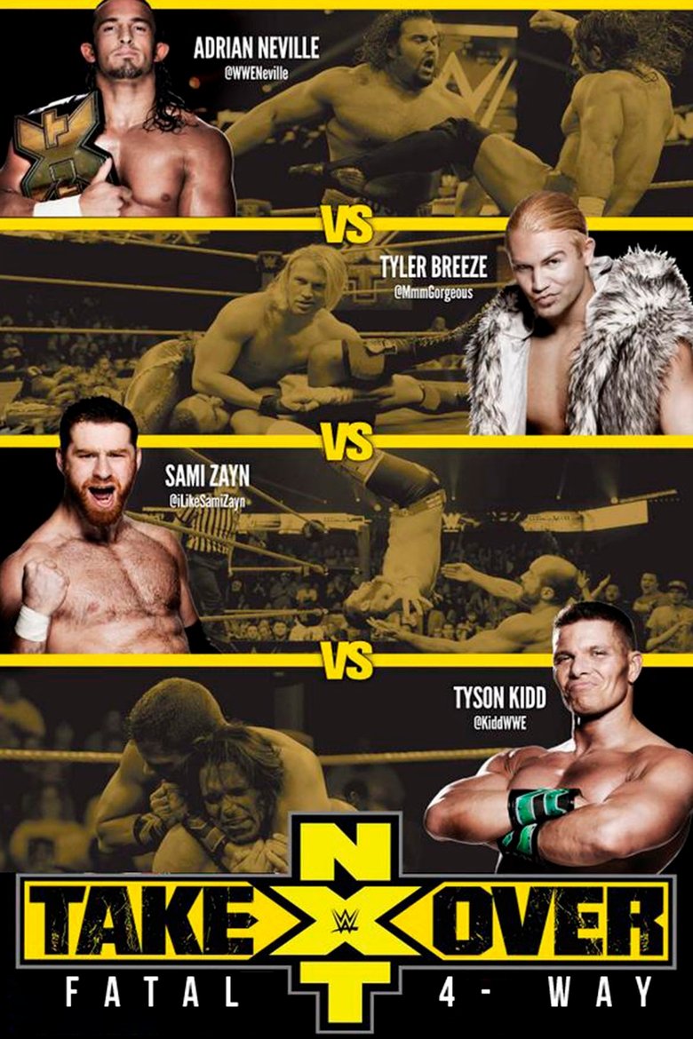 NXT TakeOver: Fatal 4-Way main poster