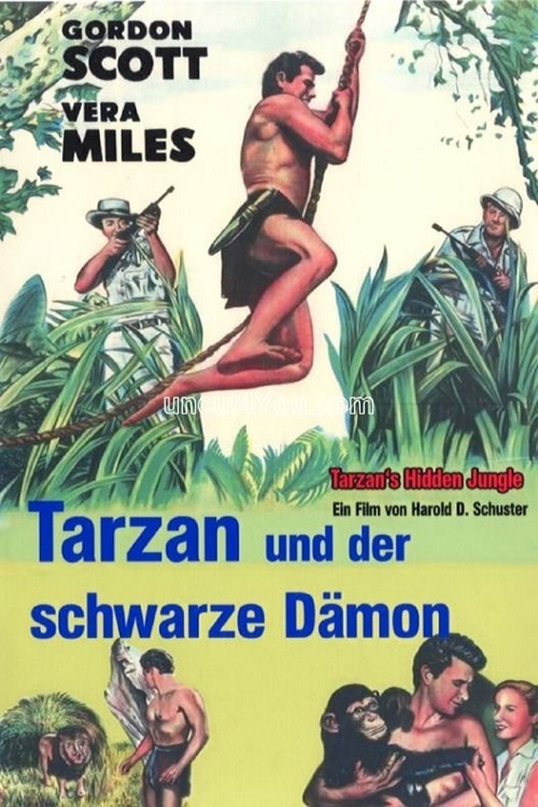 Tarzan und der schwarze Dämon poster
