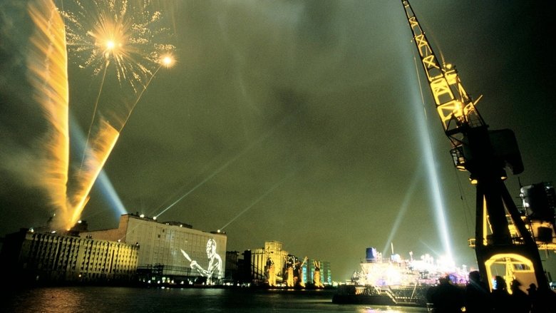 Jean-Michel Jarre - Destination Docklands - The London Concert main backdrop