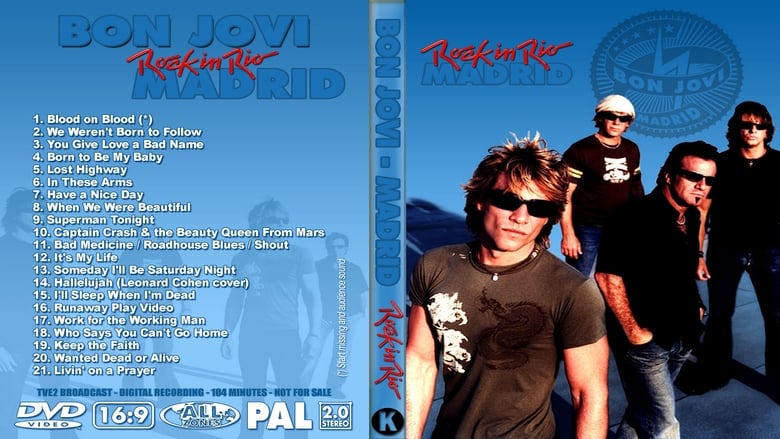 Bon Jovi - Rock in Rio Madrid 2010 movie poster