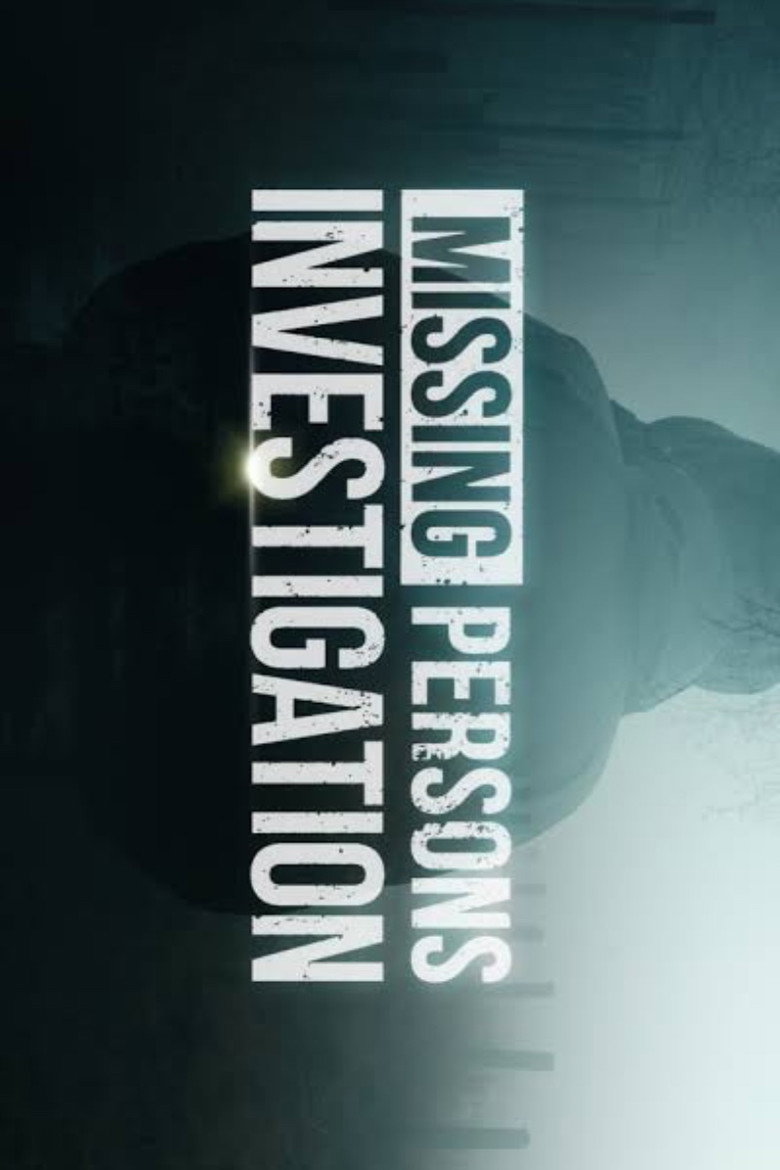 Official poster for Missing Persons Investigations
