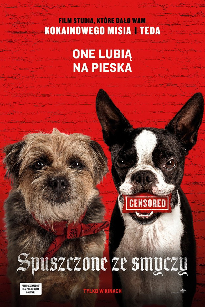 Plakat filmu Spuszczone ze smyczy