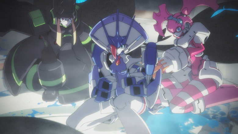 Still from DARLING in the FRANXX - Season 1 Episode 3