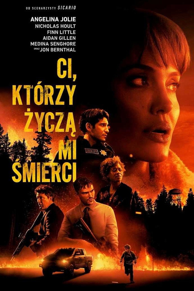 Plakat filmu Ci, którzy życzą mi śmierci