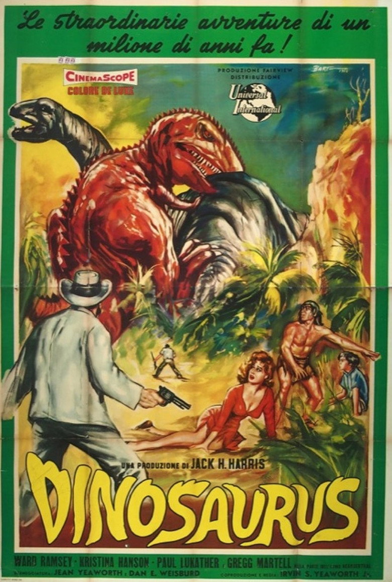 Dinosaurus! A Monstrous Tale background
