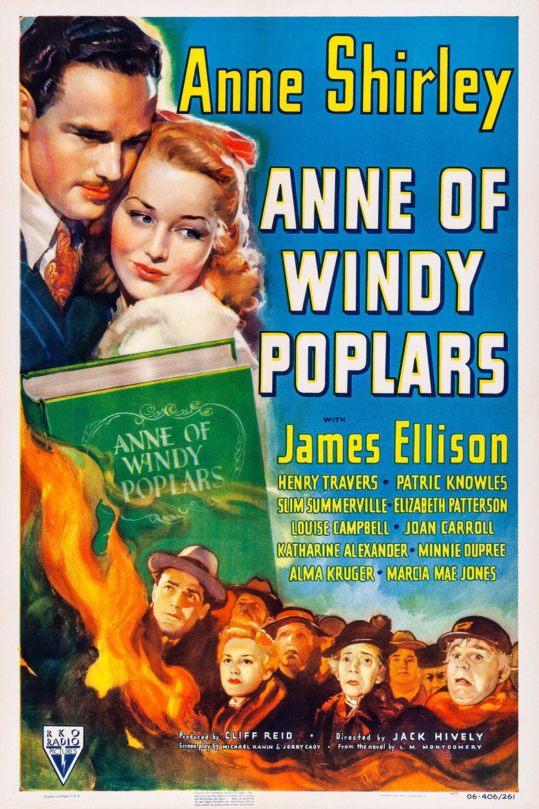 Affiche de ANNE OF WINDY POPLARS