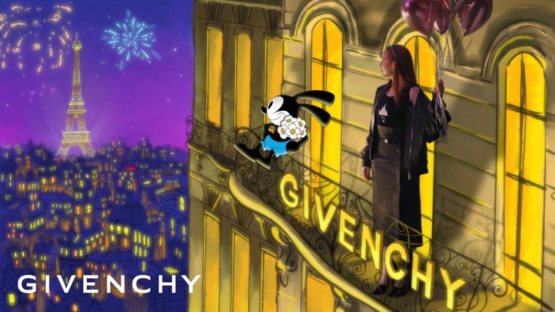 Backdrop from Givenchy