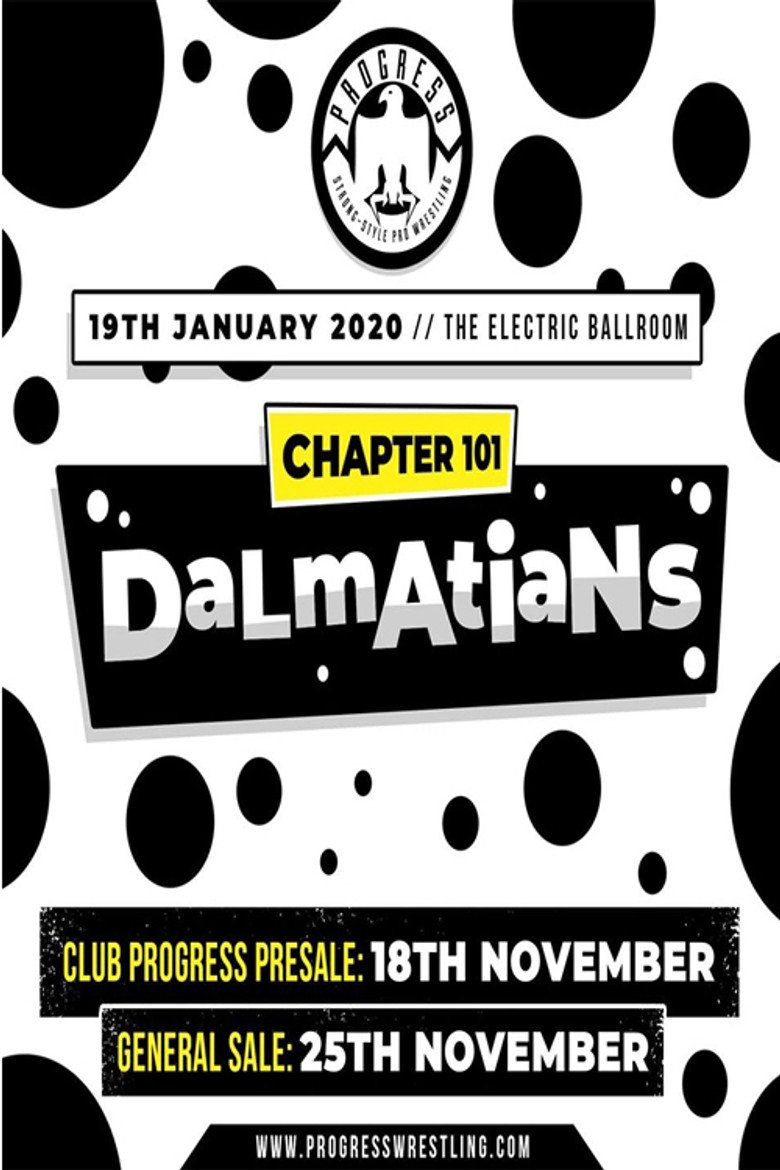 Affiche ou illustration — PROGRESS Chapter 101: Dalmatians