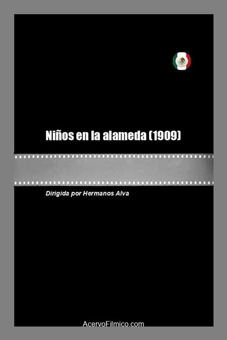 Niños en la alameda background