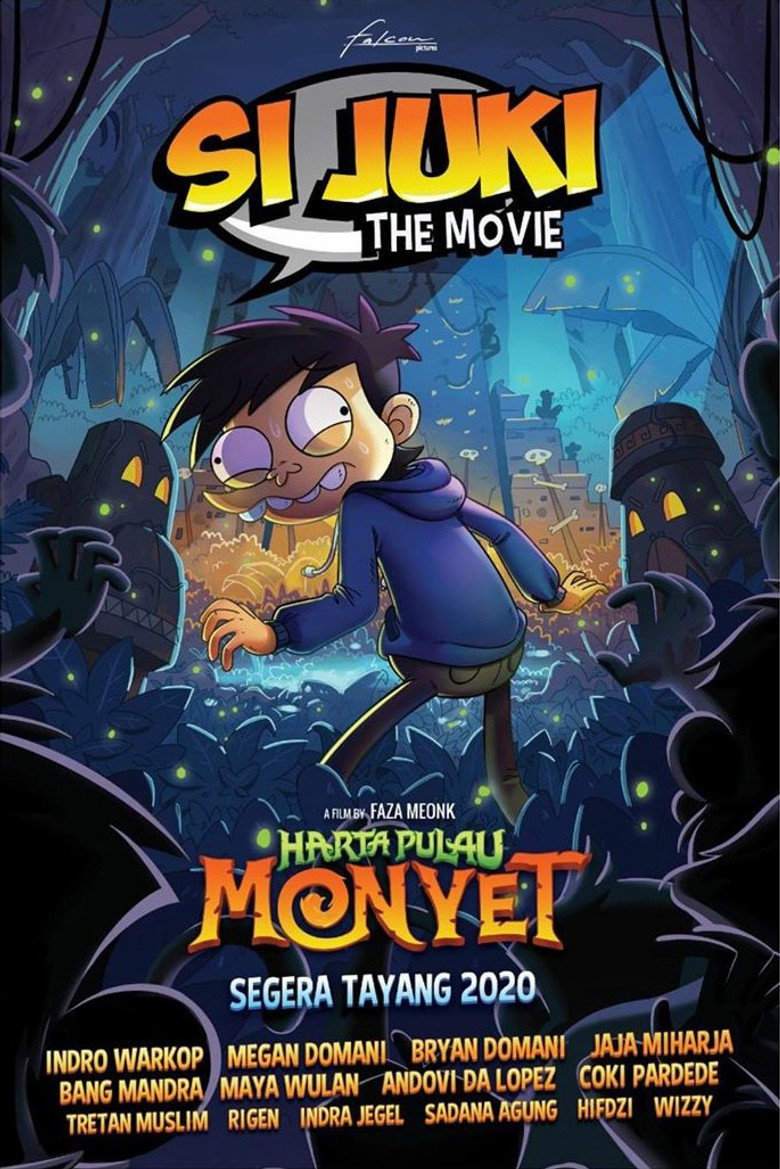 Si Juki The Movie: Harta Pulau Monyet — poster