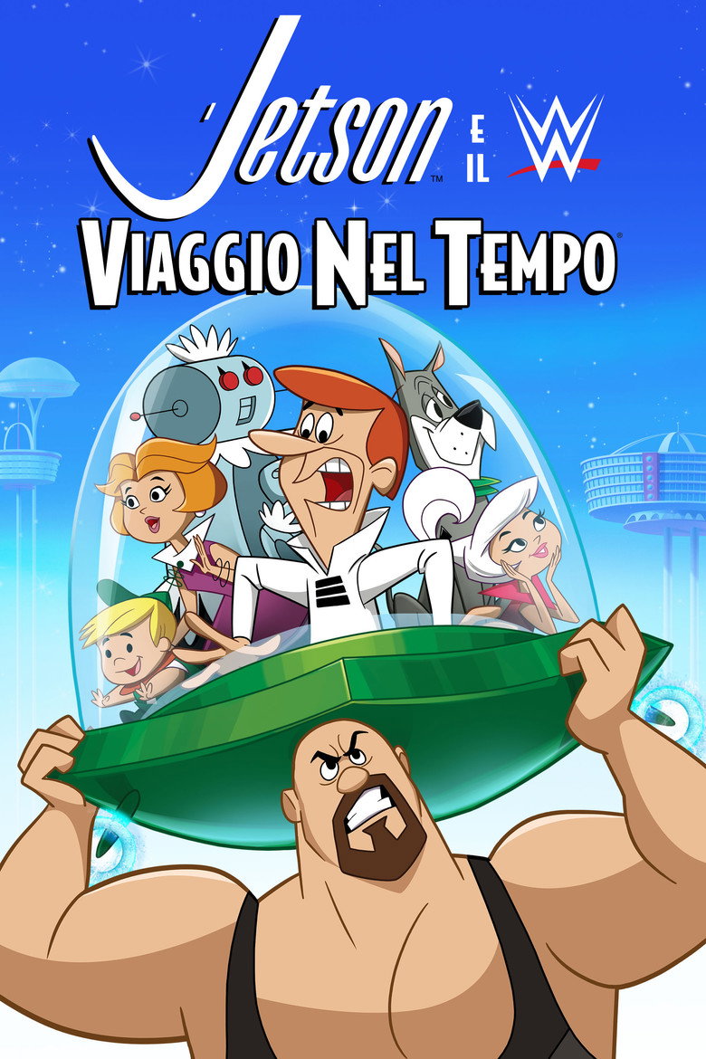 Copertina di I Jetson e il WWE - Viaggio nel tempo