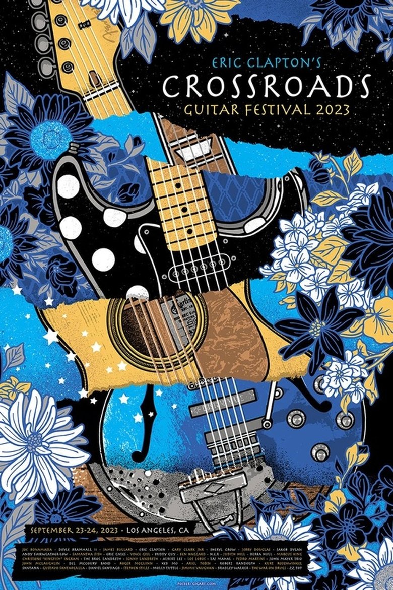 Eric Claptons - Crossroads Guitar Festival 2023 main poster