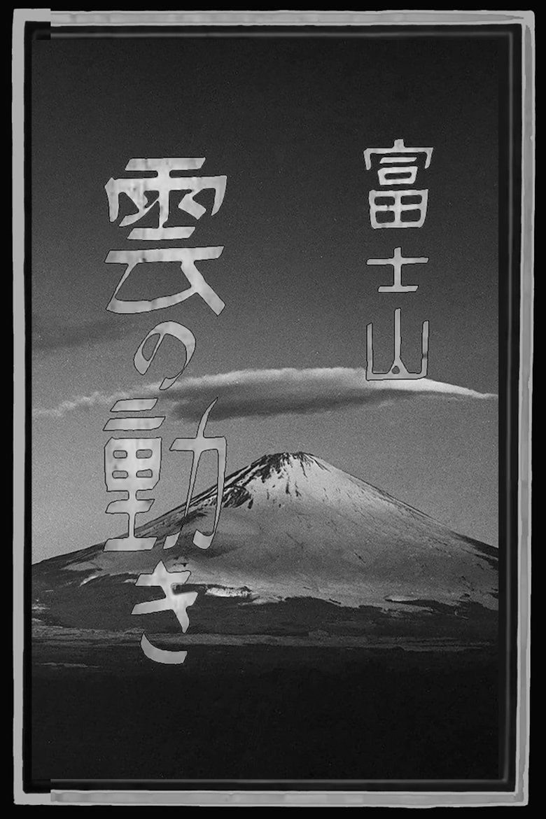 Mount Fuji – The Movement of Clouds poster