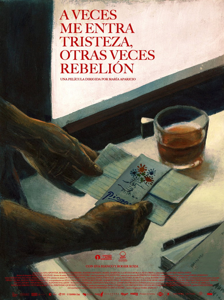 Sadness sometimes, other times revolt poster