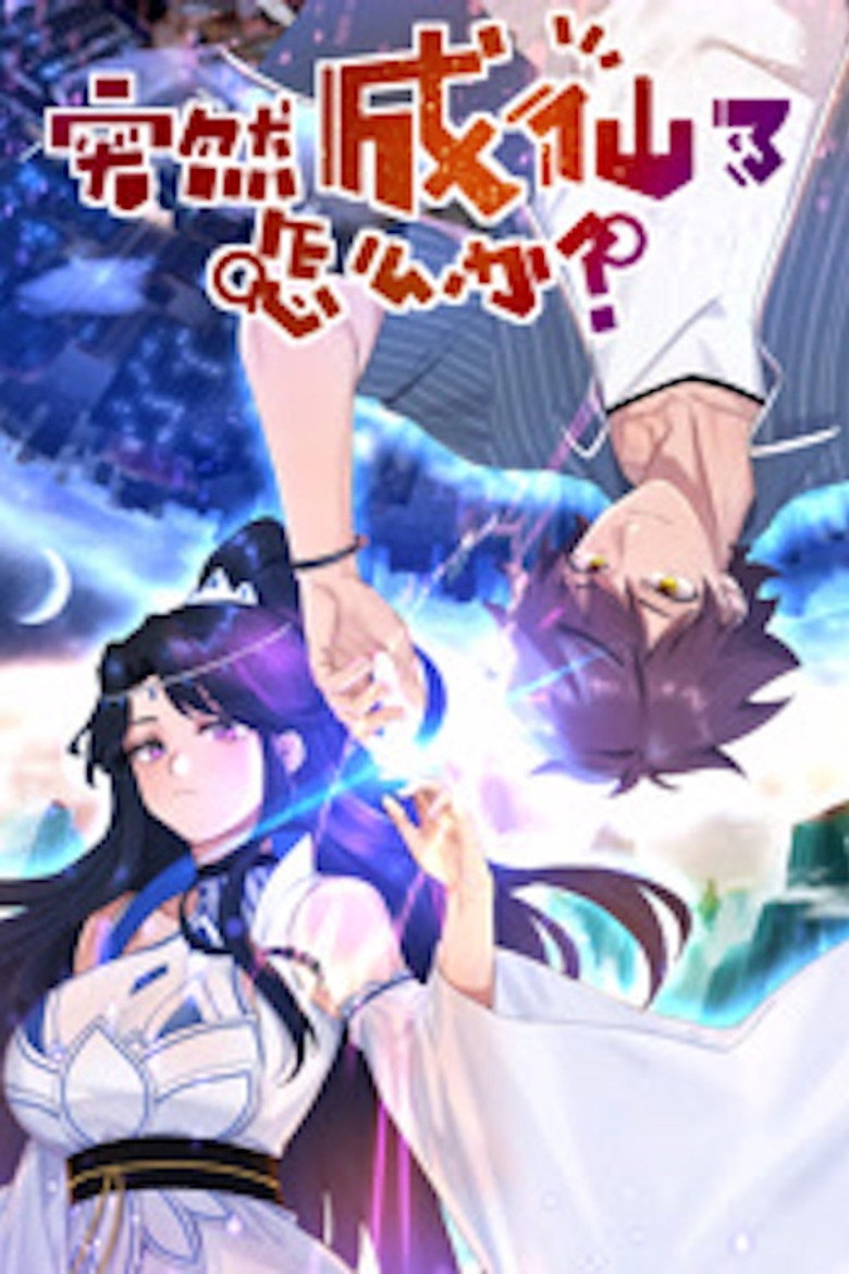 Official poster for 突然成仙了怎么办 动态漫画