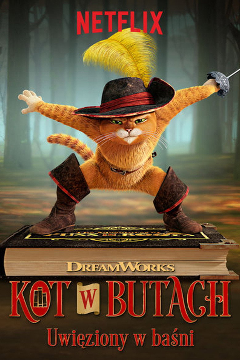 Plakat filmu Kot w butach: Uwięziony w baśni
