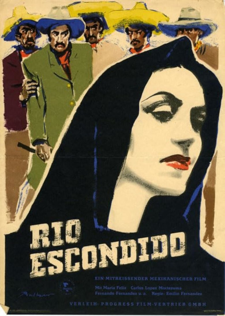 Río escondido poster