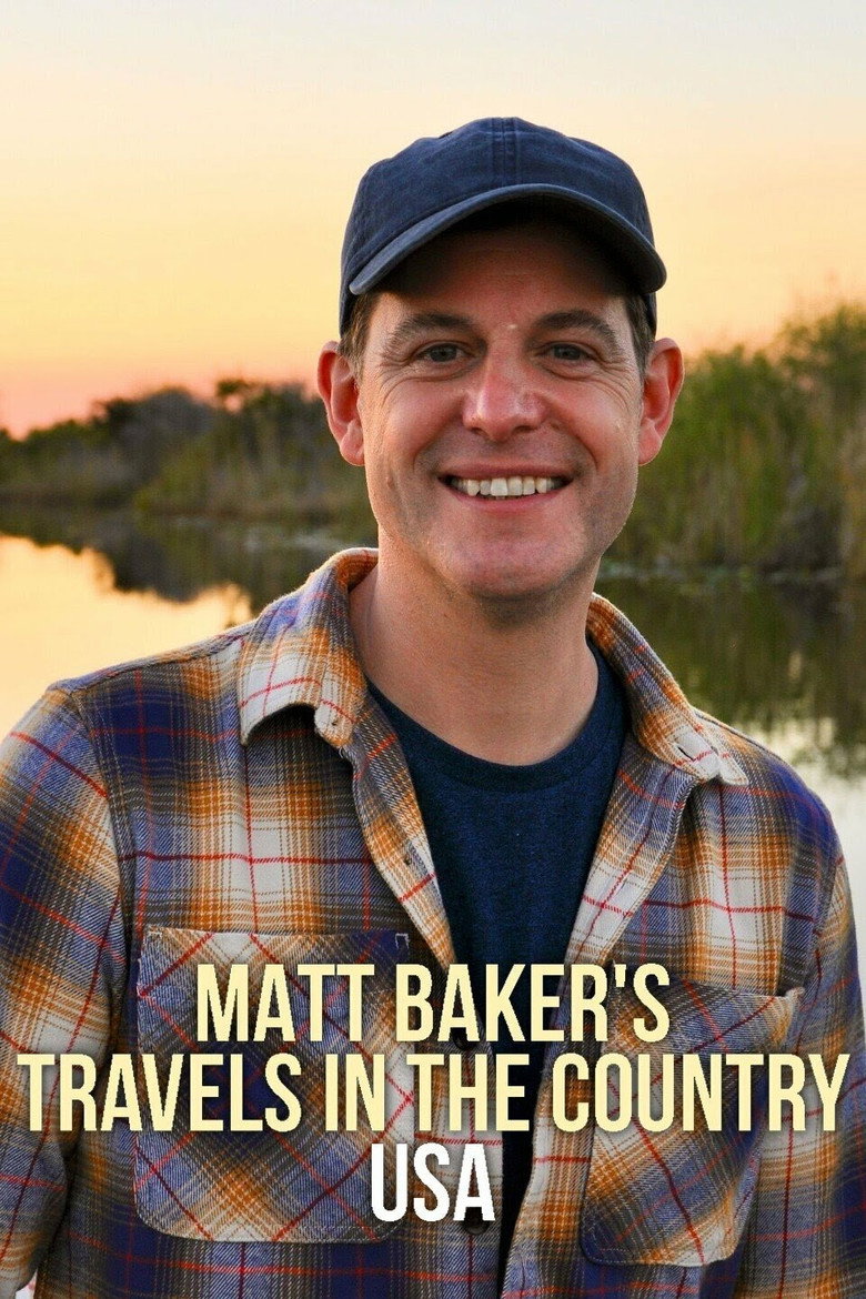 Official poster for Matt Baker's Travels in the Country: USA