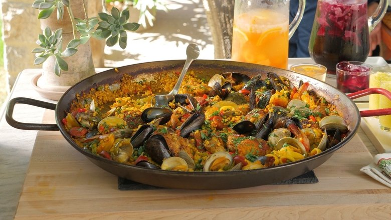 Still image for Martha Cooks season 1 episode 8: Paella on an Open Fire Still image for Martha Cooks season 1 episode 8: Paella on an Open Fire