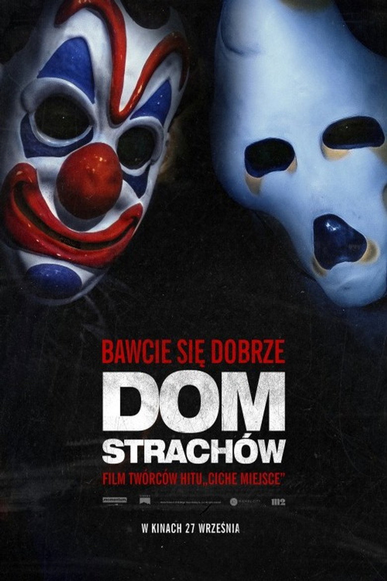 Plakat filmu Dom strachów