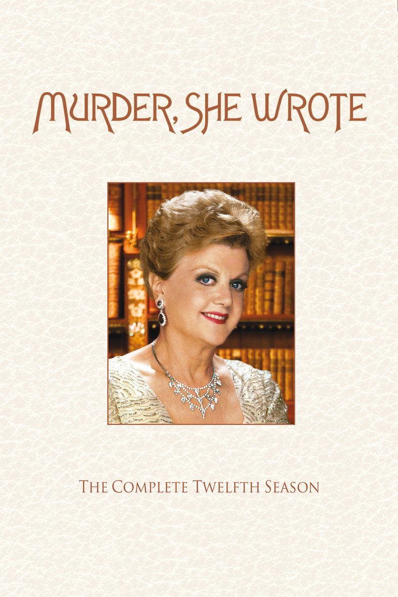 Season 12 poster for Murder, She Wrote