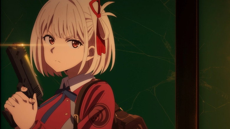 Still from Lycoris Recoil - Season 1 Episode 13