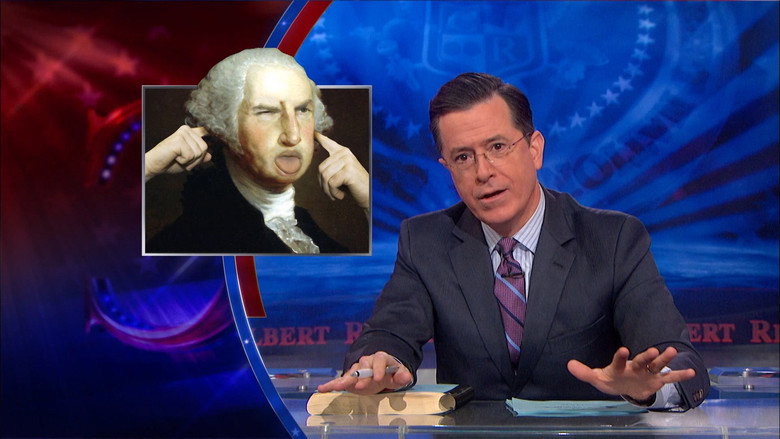Still from The Colbert Report - Season 11 Episode 35