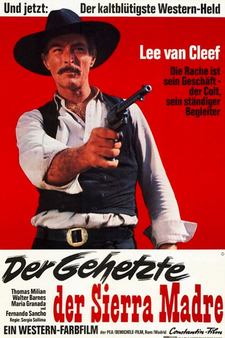Filmplakat zu Der Gehetzte der Sierra Madre