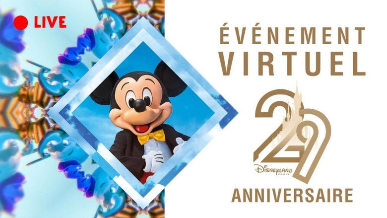 Backdrop from Disneyland Paris: Celebrating 29 Years of Dreams