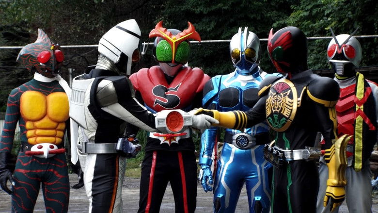 Image d'arrière-plan 4 du film Kamen Cavalier × Kamen Rider Fourze & OOO: Film Guerre Mega Max