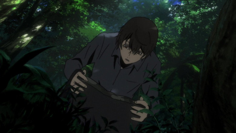Still from Btooom! - Season 1 Episode 1