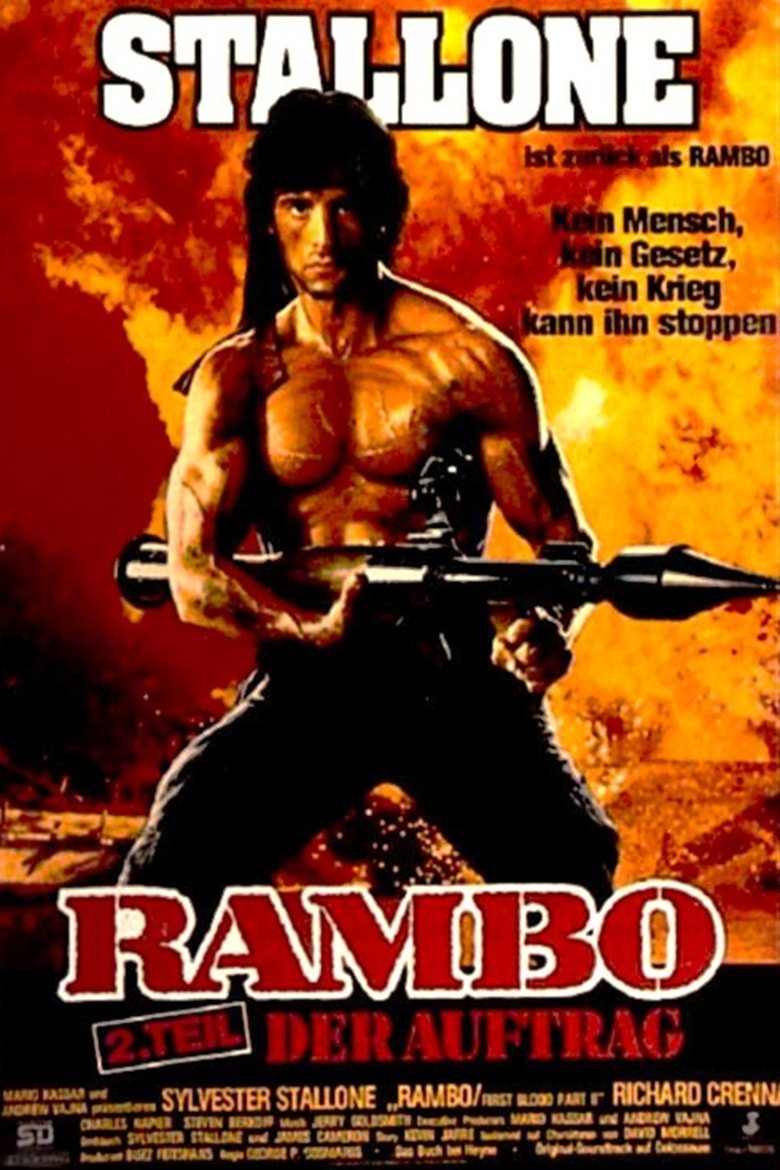 Rambo II - Der Auftrag poster