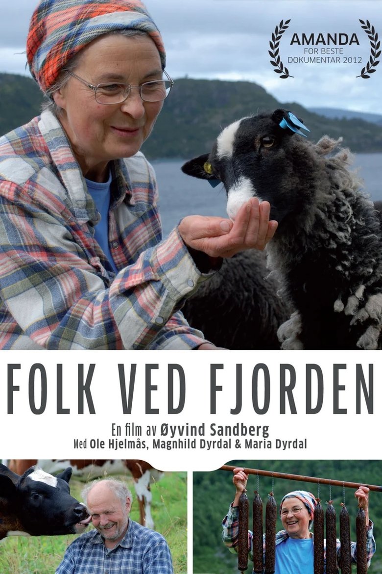 Folk ved fjorden