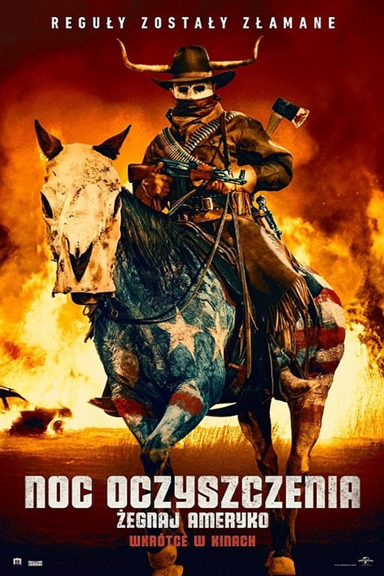 Plakat filmu Noc Oczyszczenia: Żegnaj Ameryko