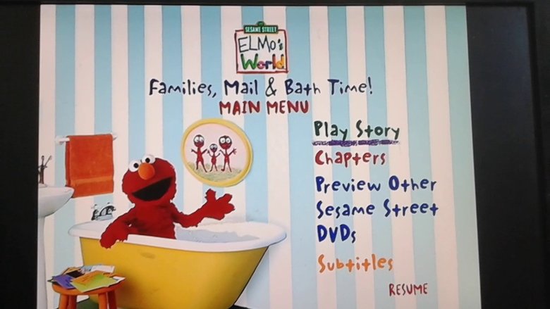 Sesame Street: Elmo's World: Families, Mail & Bath Time! movie poster