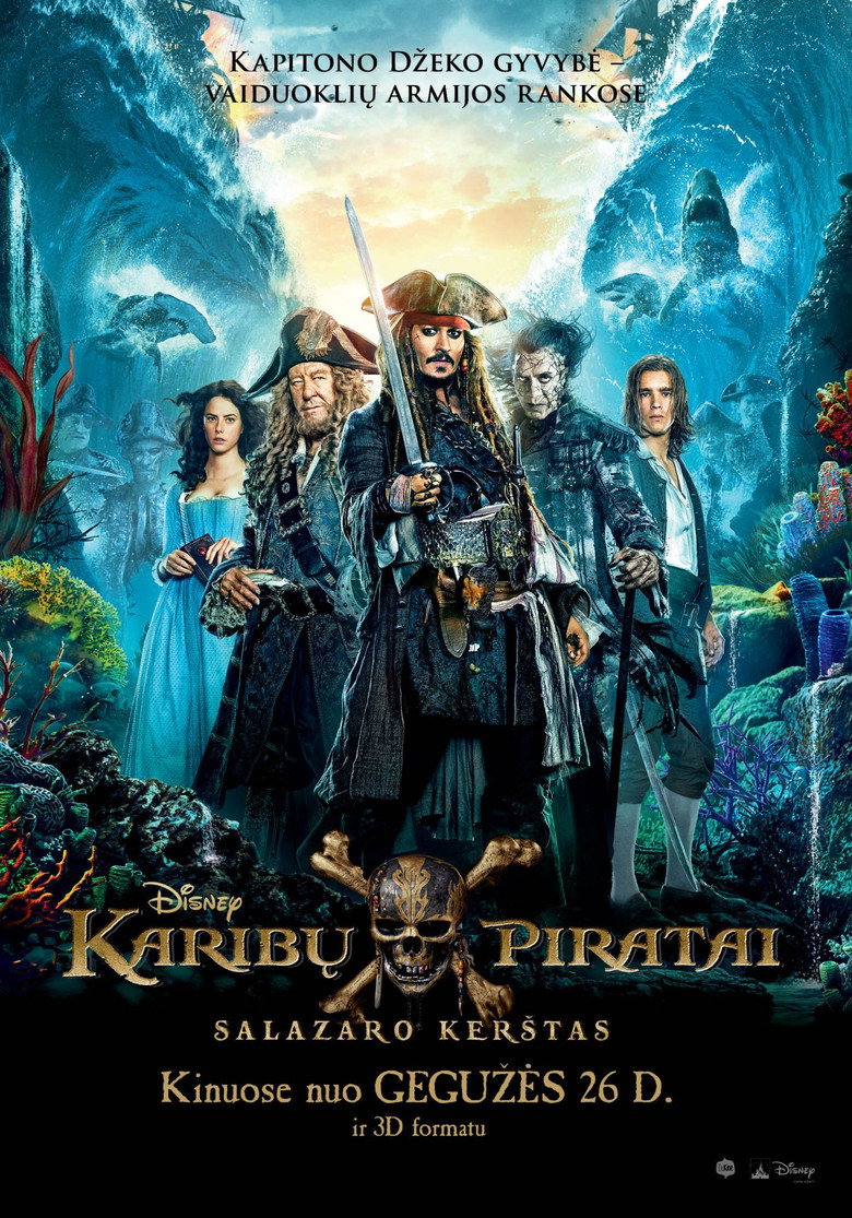 Karibų piratai: Salazaro ker&scaron;tas (2017)