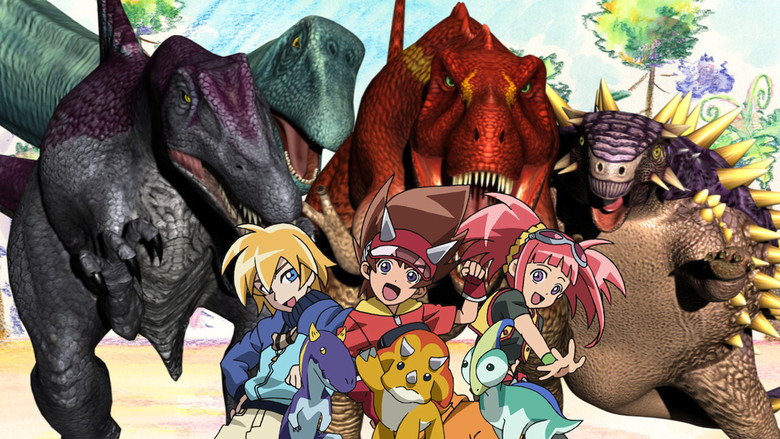 Dinosaur King backdrop 3