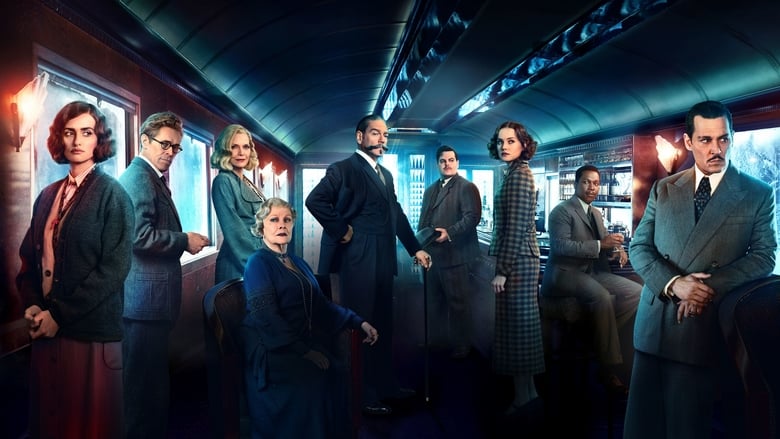 Murder on the Orient Express banner backdrop
