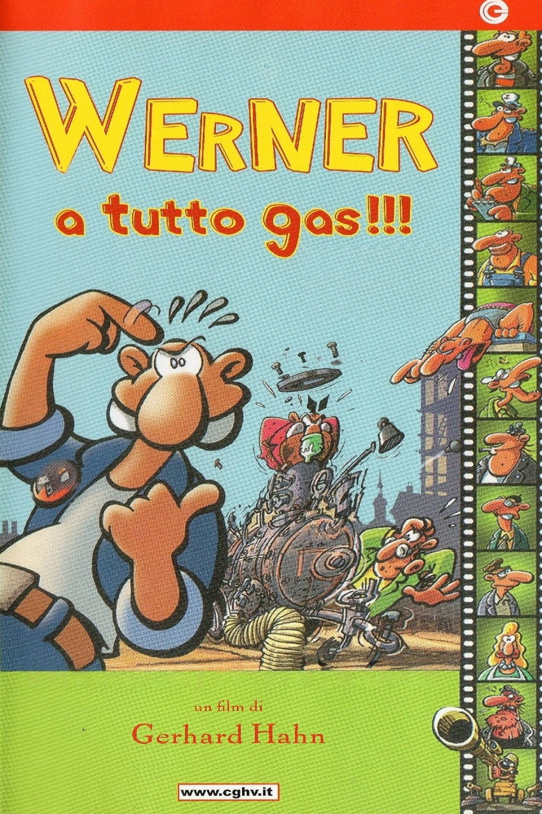 Copertina di Werner a tutto gas!!!