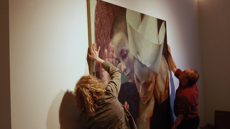 Four Paintings by Edward Povey: Sequence and Sisters 8