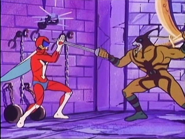 Still image for Hurricane Polymar season 1 episode 5: Web-Spinning Devils: The Demon Spiders Still image for Hurricane Polymar season 1 episode 5: Web-Spinning Devils: The Demon Spiders