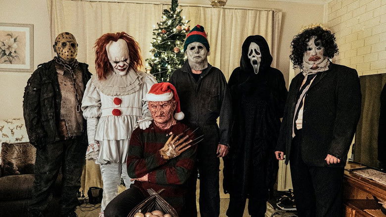 Image d'arrière-plan 1 du film Horror Icons Celebrate Christmas