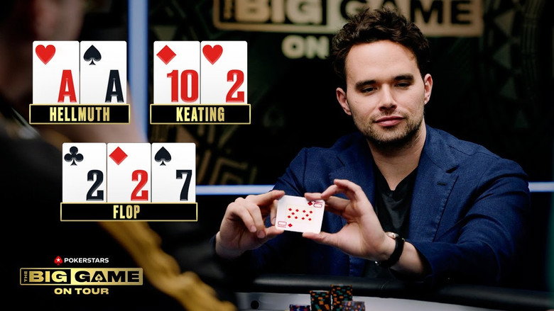 Alan Keating CRACKS Hellmuth's Aces