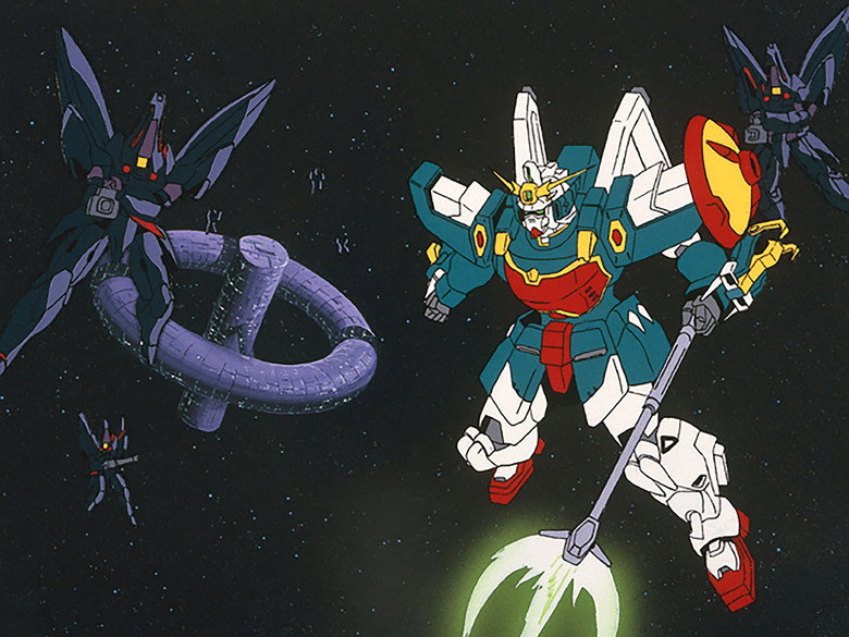 Still from Mobile Suit Gundam Wing - Season 1 Episode 35
