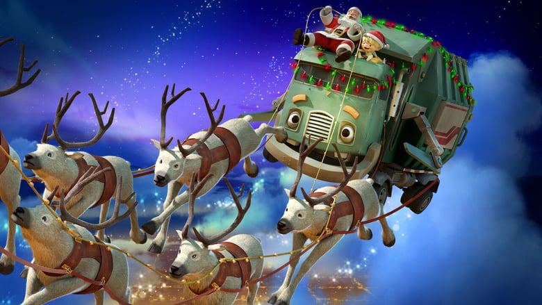 A Trash Truck Christmas movie poster