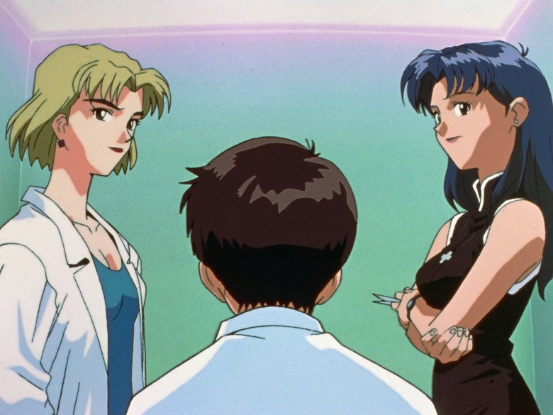 Still from Neon Genesis Evangelion - Season 1 Episode 1