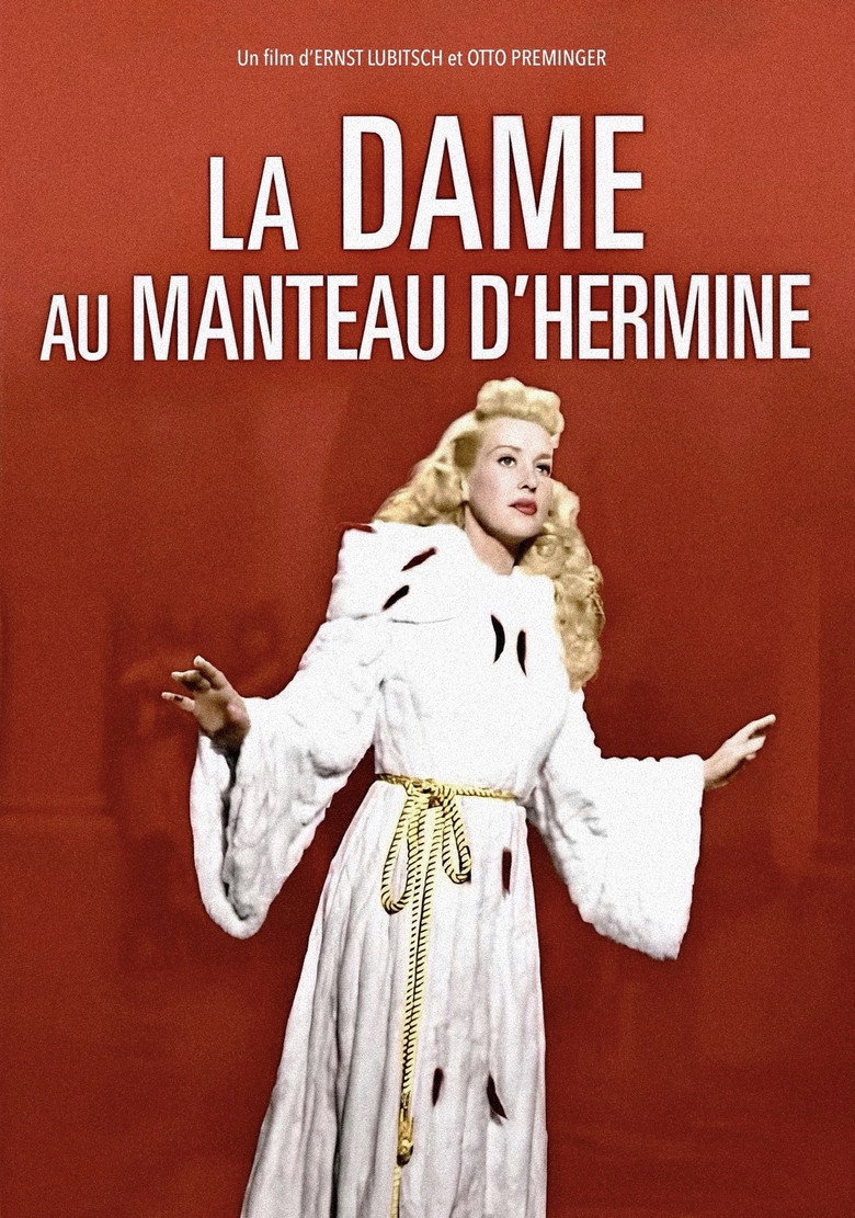 Affiche de LA DAME AU MANTEAU D'HERMINE
