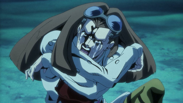 Still from JoJo's Bizarre Adventure episode 5