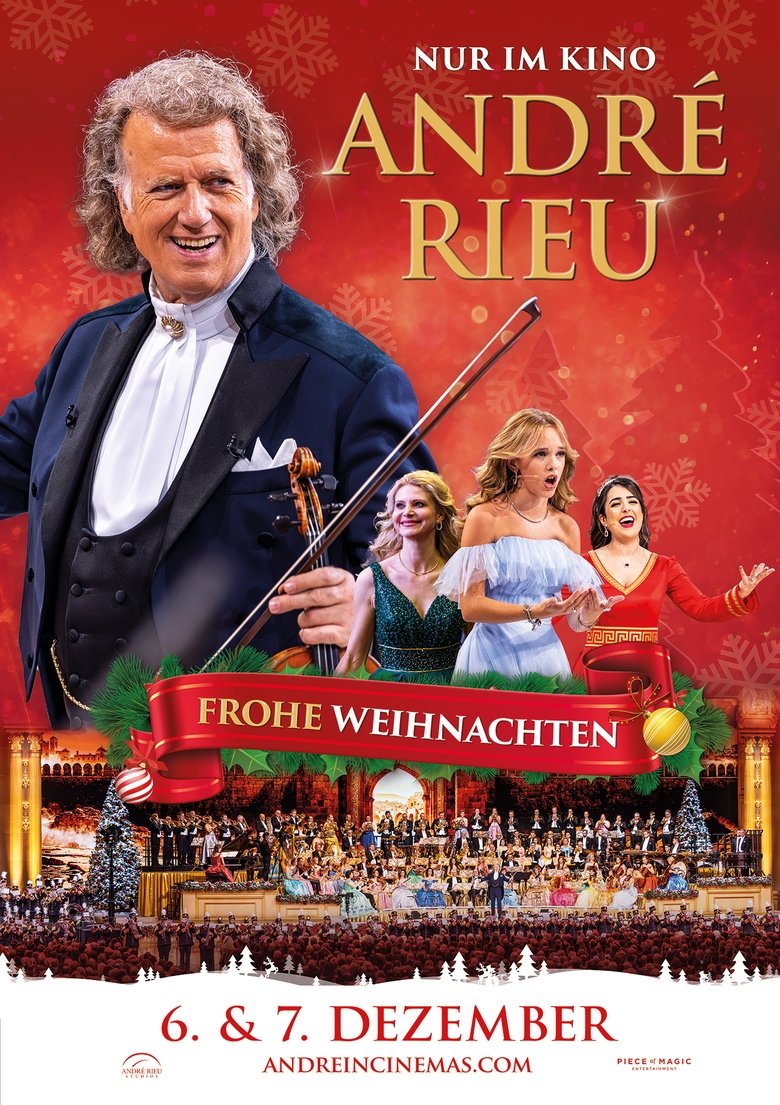 André Rieus Weihnachtskonzert 2025: Frohe Weihnachten poster